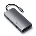 Satechi ST-UCMXAM dokstacija USB 3.2 Gen 1 (3.1 Gen 1) Type-C Pelēks Satechi ST-UCMXAM dokstacija USB 3.2 Gen 1 (3.1 Gen 1) Type-C Pelēks