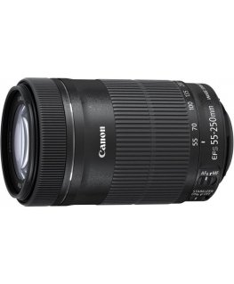 Canon EF-S 55-250mm f/4-5.6 IS STM SLR Teleobjektyvas Juoda