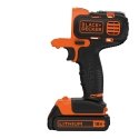 Black & Decker MT218K-QW oscillating multi-tool Black, Orange 8500 OPM