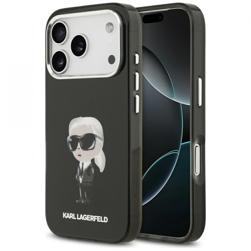 Karl Lagerfeld IML Aquarelle Karl & Logo MagSafe Case for iPhone