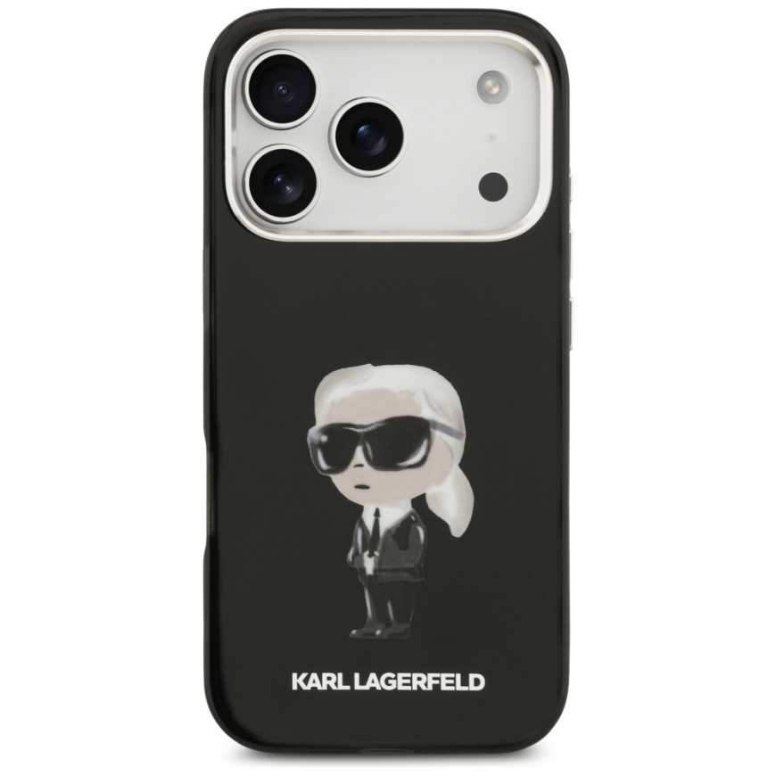 Karl Lagerfeld IML Aquarelle Karl & Logo MagSafe Case for iPhone – 3