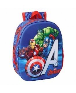 Рюкзак Safta Marvel Avengers 3D, 33 см