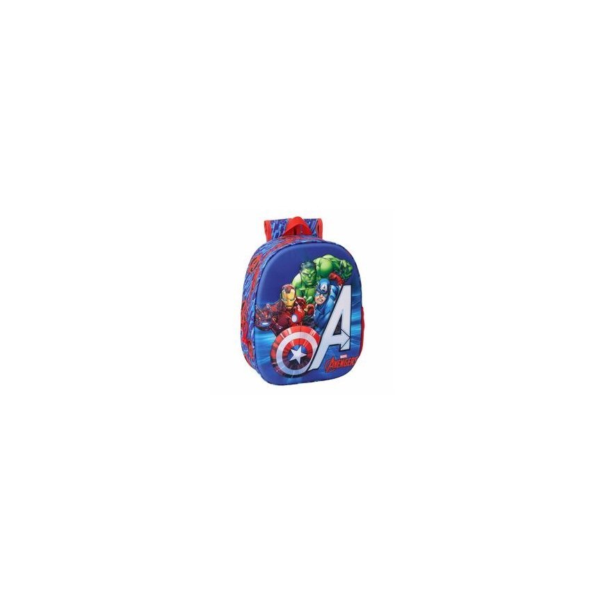 Рюкзак Safta Marvel Avengers 3D, 33 см