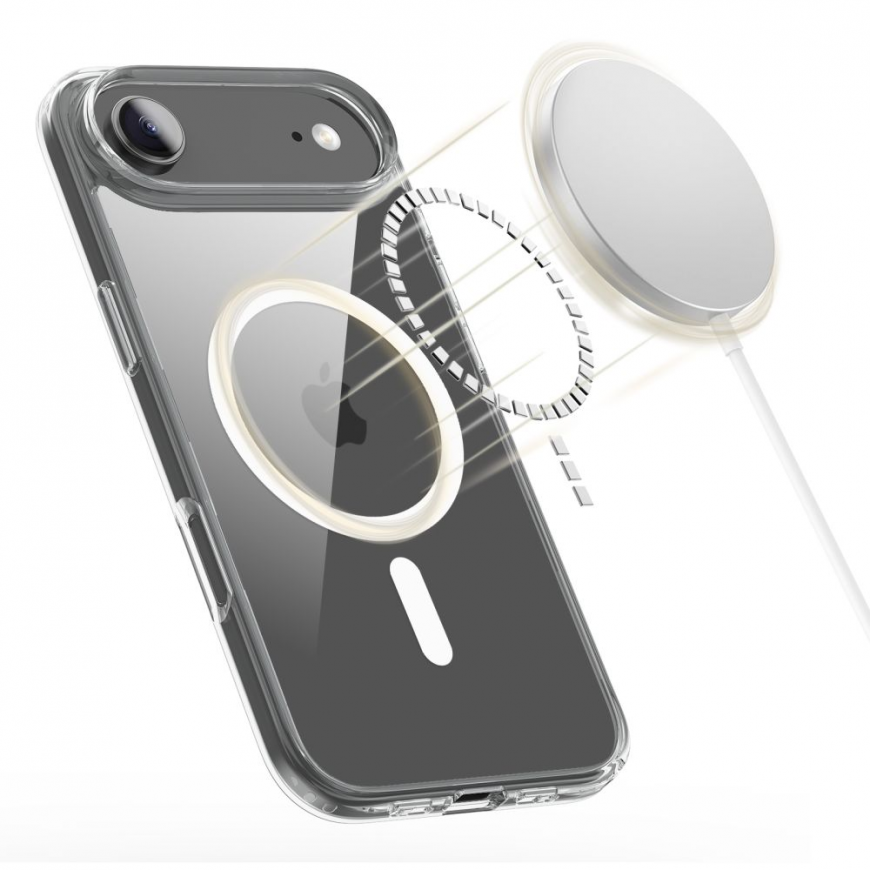 TECH-PROTECT FLEXAIR HYBRID MAGSAFE IPHONE 17 AIR CLEAR – 2