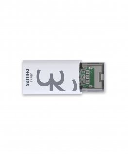 Philips Click USB atmintukas 32 GB C tipo USB 3.2 Gen 1 (3.1 Gen 1) Permatomas, Balta