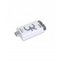 Philips Click USB zibatmiņa 32 GB USB Veids-C 3.2 Gen 1 (3.1 Gen 1) Caurspīdīgs, Balts Philips Click USB zibatmiņa 32 GB USB Veids-C 3.2 Gen 1 (3.1 Gen 1) Caurspīdīgs, Balts