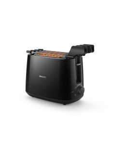 Philips Daily Collection HD2583/90 toaster 8 8 slice(s) 600 W Black
