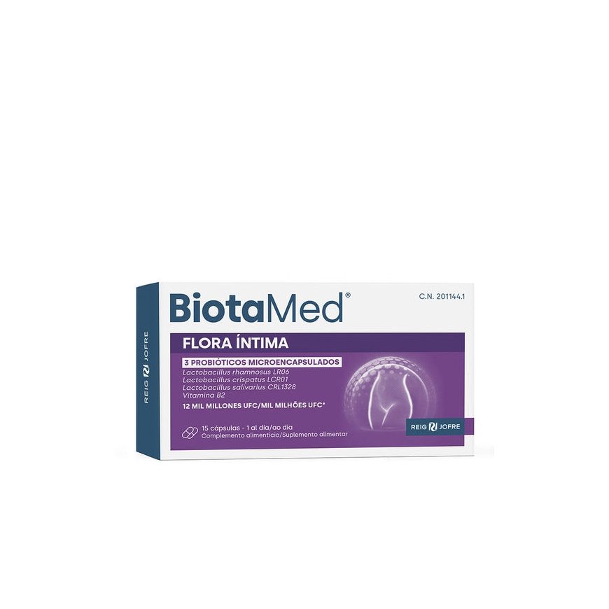 Forte Pharma BIOTAMED FLORA ÍNTIMA kapslid 15 tk