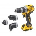 DeWALT DCD703L2T-QW puur 1500 RPM Võtmeta 900 g Must, Kollane DeWALT DCD703L2T-QW puur 1500 RPM Võtmeta 900 g Must, Kollane
