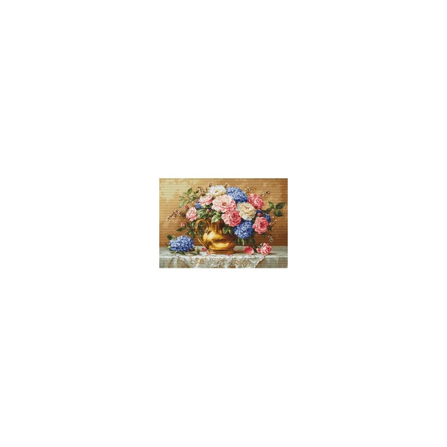 Luca S Cross Stitch Kit. "Golden Blossom" 48x33cm SB723 – 2