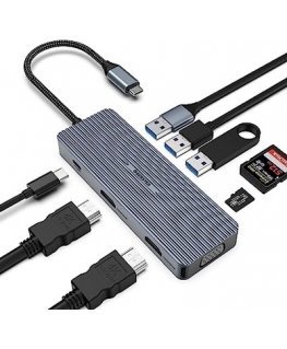 Accura USB-C 3w1 | 1x USB-C PD 100W | 1x USB 3.0 | 1x HDMI