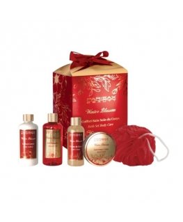 Parisax Winter Blossom Magnolia Body Care Gift Set (Cracker Trio Bath)
