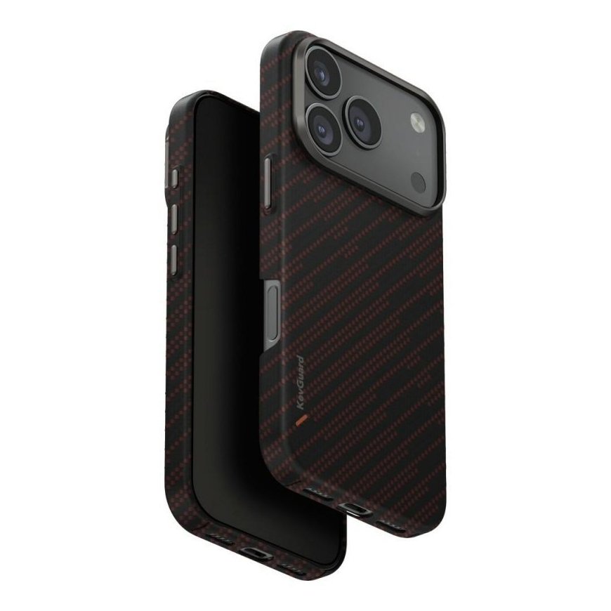 UNIQ Keva EDGE Case for iPhone 17 Pro Magclick Charging Orange – 2