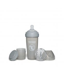 Twistshake antikolikinine maarja Pro Double 330ml hall 79042
