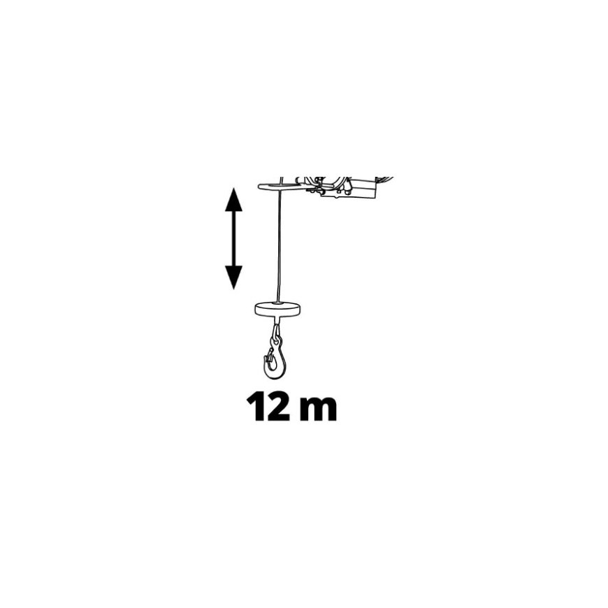 Einhell TC-EH 250 500 W 12 m 125 kg – 2