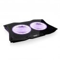 Modecom MC-CF18 RGB laptop cooling pad 45.7 cm (18") 1200 RPM Black