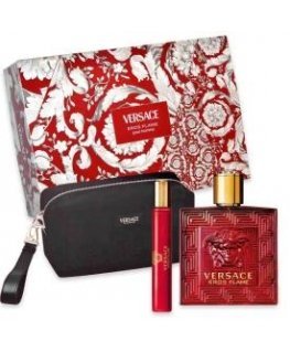 Versace Eros Flame EDP Spray 100ml Set 3 Pieces