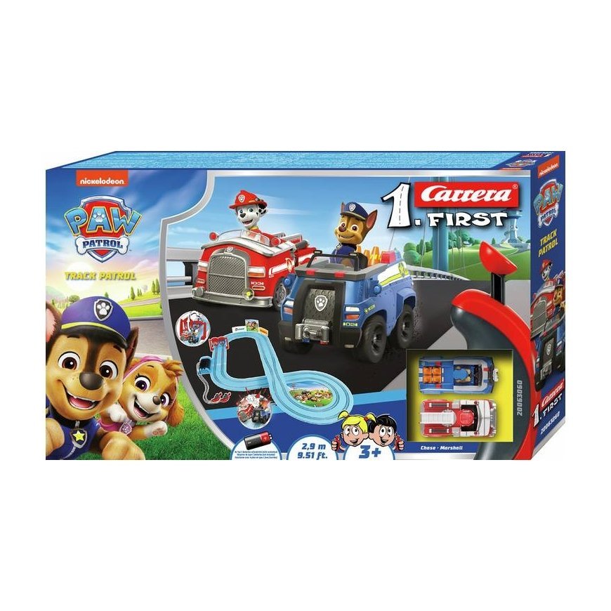 Carrera First 20063060 Paw Patrol - Track Patrol 2,9m – 2