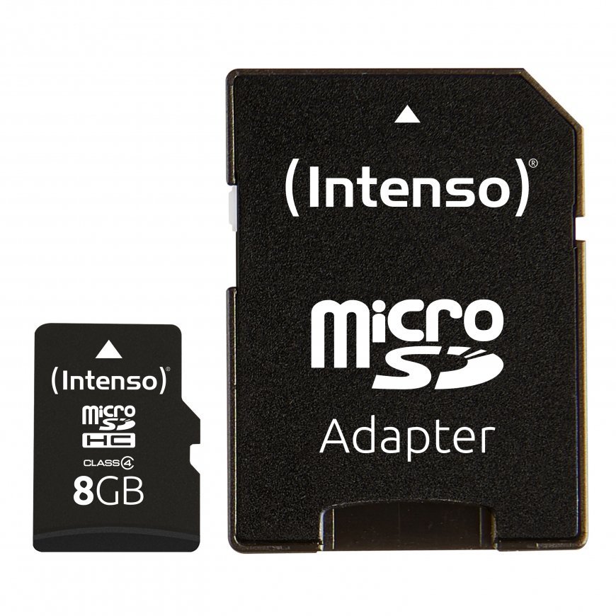 Intenso 3403460 mälukaart 8 GB SDHC Klass 4 – 3