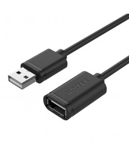 UNITEK Y-C418GBK USB-kaapeli USB 2.0 5 m USB A musta