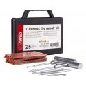 Tubeless Tire Repair Kit 25 pcs. amio-04692 Tubeless Tire Repair Kit 25 pcs. amio-04692