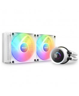 NZXT Kraken 240 RGB Processor All-in-one liquid cooler 12 cm White 1 pc(s)