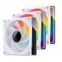 Jonsbo HF2-120 Fan, Reverse Blade, PWM, ARGB - 120mm, white Jonsbo HF2-120 Fan, Reverse Blade, PWM, ARGB - 120mm, white