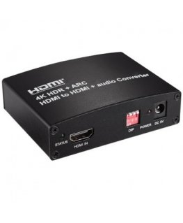 Extra Digital HDMI helisplitter (extractor), HDMI to HDMI+audio, 4K 60Hz