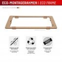 Displex Screen Protector + Case for Samsung Galaxy A56, Eco Mounting Frame, scratch resistant Displex Screen Protector + Case for Samsung Galaxy A56, Eco Mounting Frame, scratch resistant
