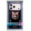 NIMMY GLASSES COOL CAT -kotelo, yhteensopiva MagSafe:n kanssa, tarkoitettu IPHONE 17:lle, musta, vaaleanpunainen NIMMY GLASSES COOL CAT -kotelo, yhteensopiva MagSafe:n kanssa, tarkoitettu IPHONE 17:lle, musta, vaaleanpunainen