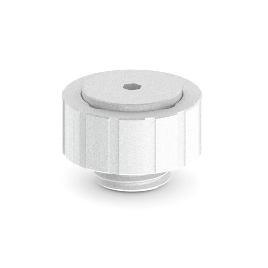 Bitspower Artemis manuaalinen ilmaventtiili G1/4 col. AG - Arctic-valkoinen – 2