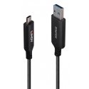 Lindy 43396 USB kabelis USB 3.2 Gen 1 (3.1 Gen 1) 25 m USB A USB C Juoda Lindy 43396 USB kabelis USB 3.2 Gen 1 (3.1 Gen 1) 25 m USB A USB C Juoda