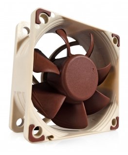 Noctua NF-A6x25 PWM Datora korpusam Ventilators 6 cm Bēšs, Brūns