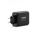 Port Designs 900107-EU mobile device charger Netbook, Laptop, Smartphone, Tablet Black AC Fast charg
