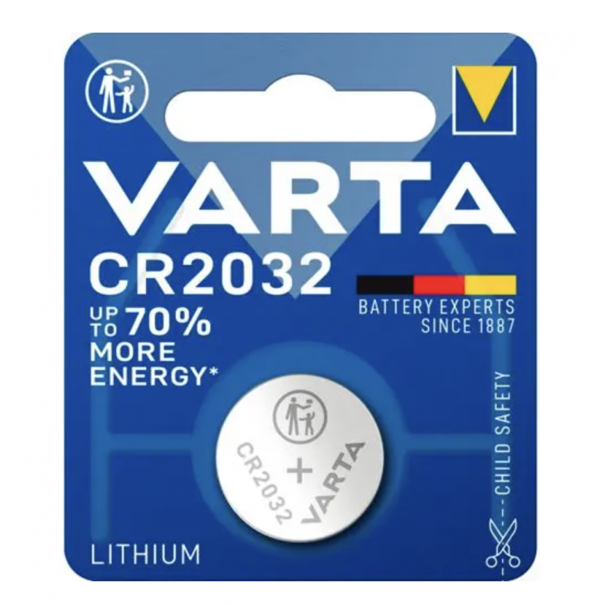 10x1 Varta electronic CR 2032 PU inner box – 2