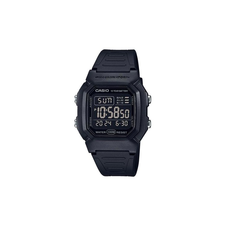 Casio W-800H-1BVES watch Wrist watch Male Quartz Black