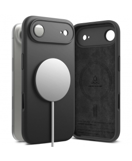 Ringke Silicone Magnetic MagSafe Case for iPhone 17 Air - Black