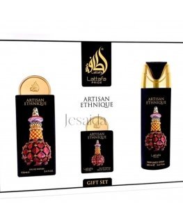 Набор Lattafa Artisan Ethnique EDP 100 мл + EDP 20 мл + дезодорант 200 мл
