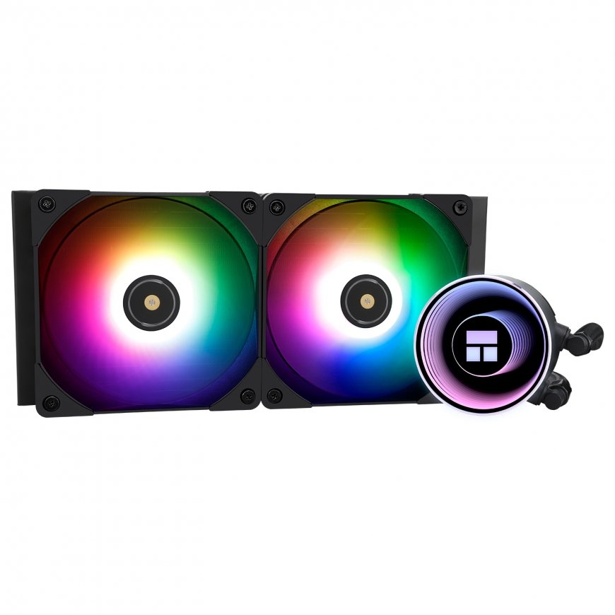 Thermalright Frozen Notte 240 BLACK ARGB Процессор Liquid cooling kit 12 cm Черный 1 шт