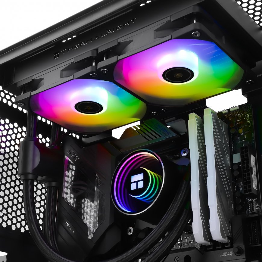 Thermalright Frozen Notte 240 BLACK ARGB Процессор Liquid cooling kit 12 cm Черный 1 шт – 5