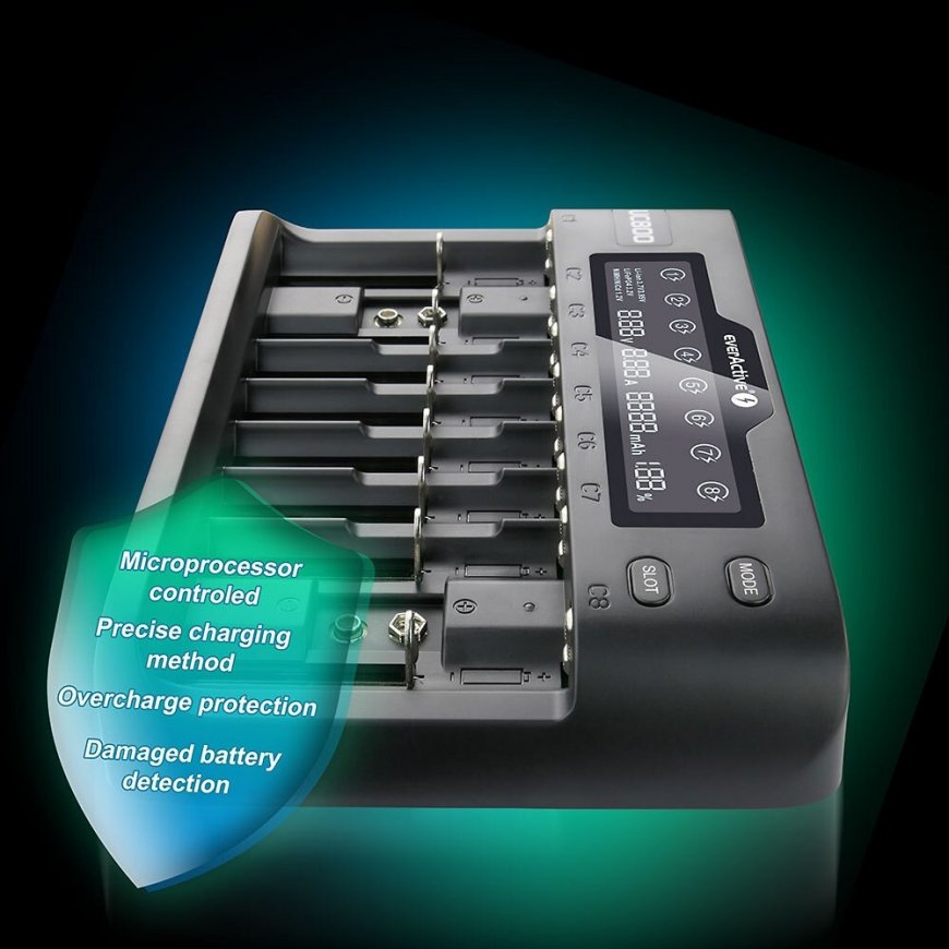 Everactive UC-800 akulaadija Universaalne Vahelduvvool – 4
