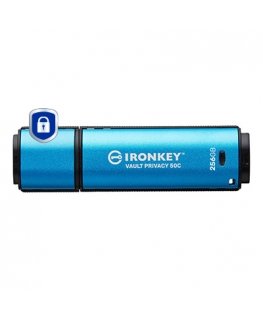 Kingston Technology IronKey Vault Privacy 50 USB-välkmälu 256 GB USB tüüp-C 3.2 Gen 1 (3.1 Gen 1) Mu