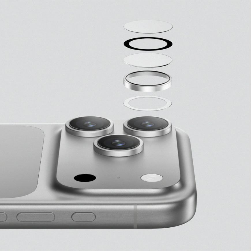 AmazingThing Lens Glass for iPhone 17 Pro | Pro Max with Black A – 4