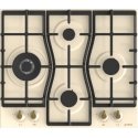 Gorenje GW6D42CLI plīts virsmas sildelements Bēšs Iebūvēts 60 cm Gāzes 4 zone(s)