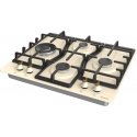 Gorenje GW6D42CLI варочная поверхность Бежевый Встроенный 60 cm Газовый 4 зона(ы)