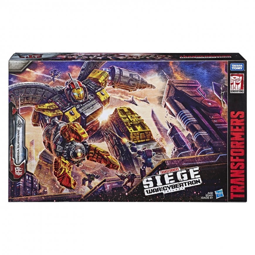 Hasbro Transformers War Cybertron Trilogy Omega Supreme -figuuri
