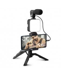 SBS TESTREAMKIT trikojis Mobilusis telefonas 3 kojos Juoda