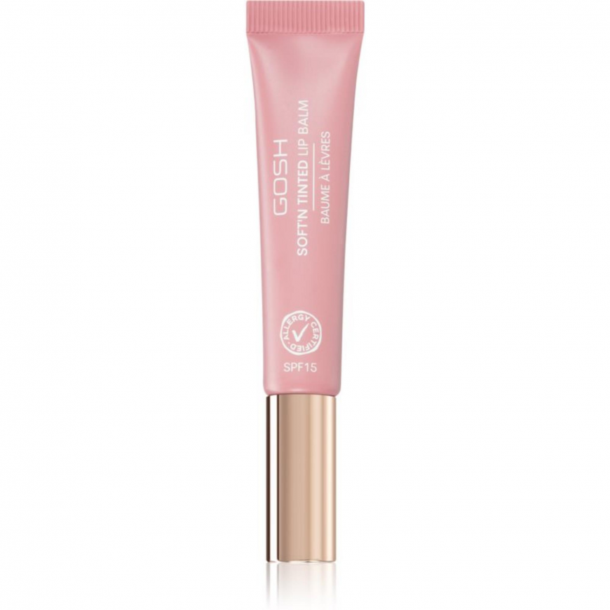 Gosh, Soft'n Tinted, Vegan, semi-transparent, Lip Balm, 004, Vin