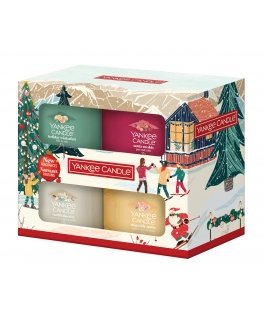 Yankee Candle 2653373E vahakynttilä Pyöreä Monivärinen 4 kpl