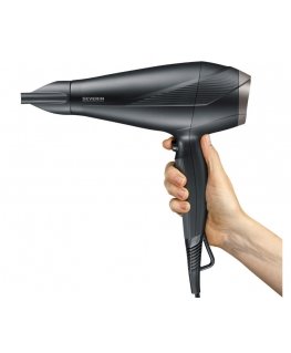 Severin HT 0167 föön 2300 W Must, Hõbe